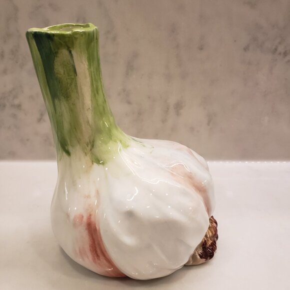 Vintage Vietri Garlic Vase Made in Italy 8984 - Picture 2 of 8